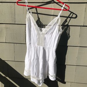 White Romper from LF by E-Lady